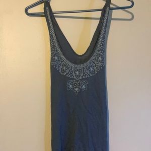extra small NWT blue american eagle tank top